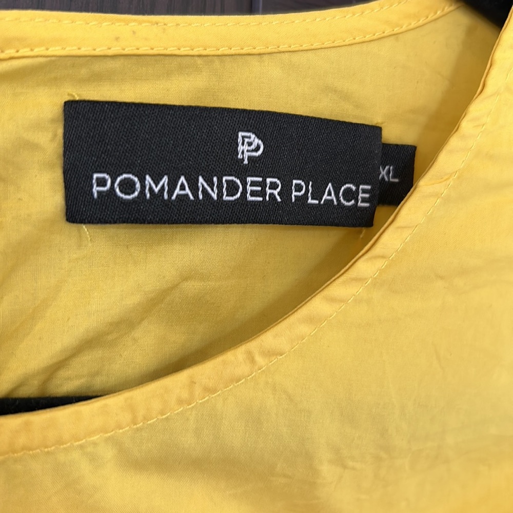 🍋POMANDER PLACE XL NWOT TOP 🍋 - Picture 2 of 3